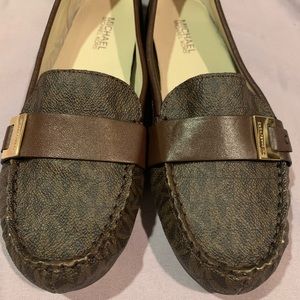 Michael Kors flat loafer moccasin style